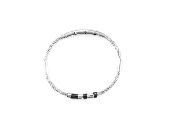 Bracciale 4US: Cesare Paciotti Uomo Primavera Estate 24 in Acciaio 4UBR6741 - 4UBR6741